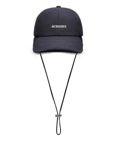 Jacquemus La Casquette Artichaut In Blue