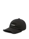 Jacquemus La Casquette Artichaut Baseball Cap In Black