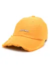 Jacquemus La Casquette Artichaut Baseball Cap In Orange
