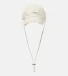 Jacquemus Jacquemu La Casquette Artichaut Fringe Baseball Cap In White