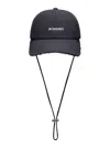 Jacquemus La Casquette Artichaut Hat In Blue
