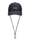 Jacquemus La Casquette Artichaut Hat In Blue