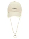 Jacquemus La Casquette Artichaut Cap In White