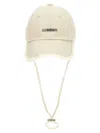 Jacquemus La Casquette Artichaut Cap In White