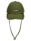 Jacquemus La Casquette Artichaut Hats Green In Green