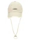Jacquemus La Casquette Artichaut Cap In White