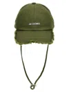 Jacquemus La Casquette Artichaut Hats Green In Green