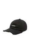 Jacquemus Le Casquette Artichaut Baseball Hat In Black