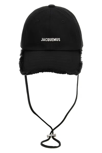 Jacquemus 'la Casquette Artichaut' Cap In Black