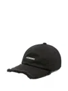 Jacquemus Le Casquette Artichaut Baseball Hat In Black