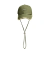 Jacquemus La Casquette Artichaut Baseball Cap In Green