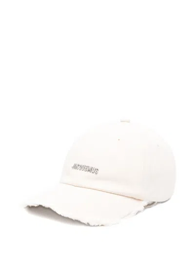 Jacquemus La Casquette Artichaut Cap In White