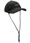 Jacquemus The Artichaut Cap In Black