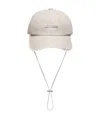 Jacquemus La Casquette Artichaut Cotton Hat In White