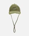 Jacquemus La Casquette Artichaut Hat In Green