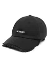 Jacquemus La Casquette Artichaut Accessories In Black