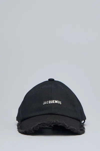Jacquemus La Casquette Artichaut Hat In Black