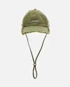 Jacquemus La Casquette Artichaut Cap In Green