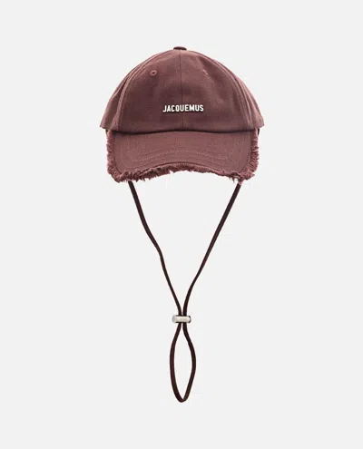 Jacquemus La Casquette Artichaut Hat In Brown