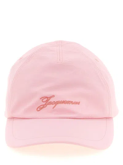 Jacquemus 'la Casquette Baluchon' Cap In Pink