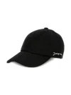 Jacquemus La Casquette  Baseball Cap In Black