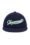 Jacquemus La Casquette Baseball Cap In Navy