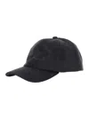 Jacquemus Grey Baseball Cap With Logo Lettering Embroidery On The Front In Wool Man In Gray