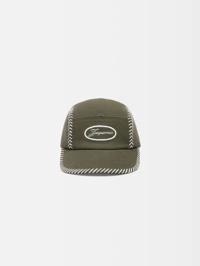 Jacquemus The Casco Baseball Cap In Green