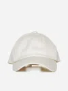 Jacquemus La Casquette Cotton Cap In Off White