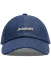 Jacquemus La Casquette Gadjo Baseball Cap In Blue