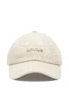 Jacquemus La Casquette Gadjo Baseball Cap In Neutrals