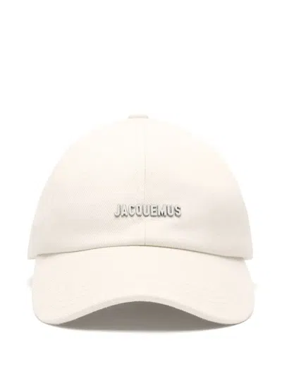 Jacquemus La Casquette Gadjo Baseball Cap In Neutrals