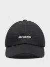 Jacquemus La Casquette Gadjo Baseballkappe In Schwarz