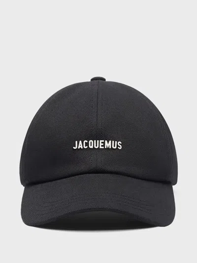 Jacquemus La Casquette Gadjo Baseballkappe In Schwarz