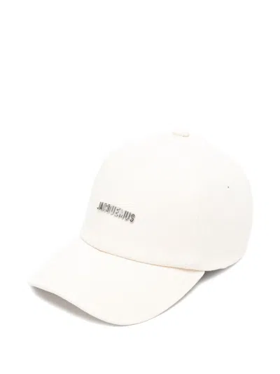 Jacquemus La Casquette Gadjo Baseball Cap In White