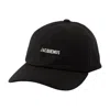 Jacquemus La Casquette Gadjo Cap In Black