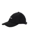 Jacquemus Men La Casquette Gadjo In Black