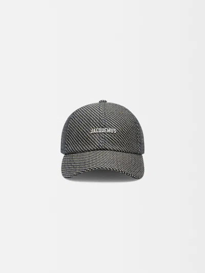 Jacquemus La Casquette Gadjo Cap In Gray
