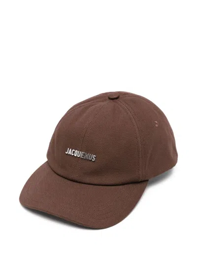 Jacquemus La Casquette Gadjo Cap In Brown