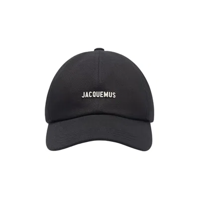 Pre-owned Jacquemus La Casquette Gadjo Hat 'black' | Men's Size 60