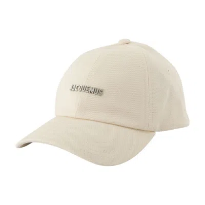 Jacquemus La Casquette Gadjo In Neutral