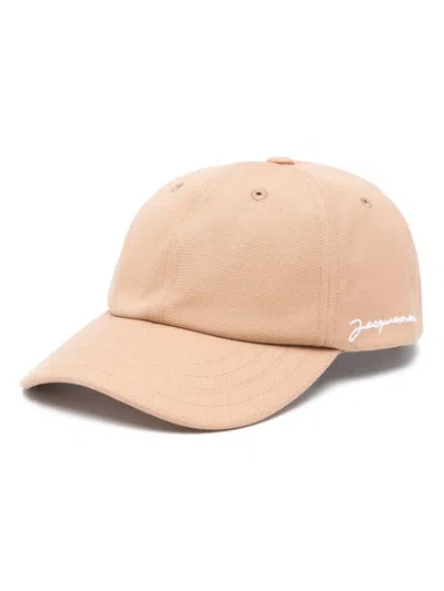 Jacquemus La Casquette Cap In Brown