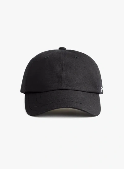 Jacquemus La Casquette  En Coton In Black