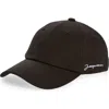 Jacquemus La Casquette Logo Adjustable Baseball Cap