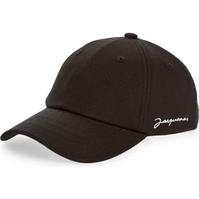 Jacquemus La Casquette Logo Adjustable Baseball Cap