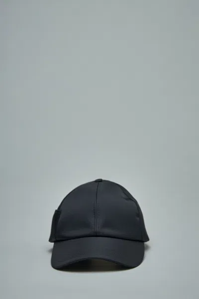 Jacquemus La Casquette Ovalie In Black