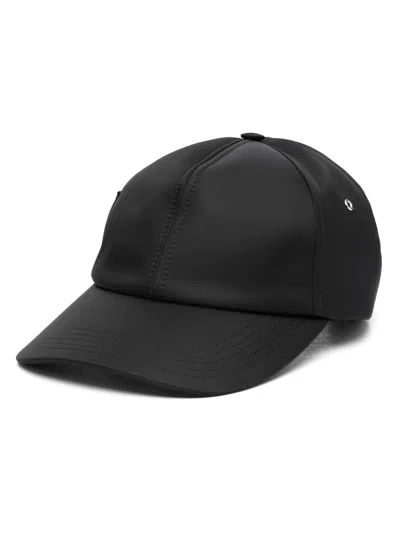 Jacquemus La Casquette Ovalie Cap In Black