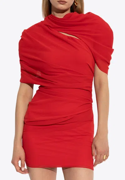 JACQUEMUS LA CASTAGNA MINI DRESS