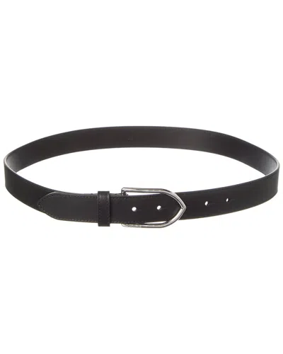 Jacquemus La Ceinture Bambino Leather Belt In Black