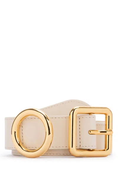 Jacquemus La Ceinture Regalo Shapes Belt In Beige